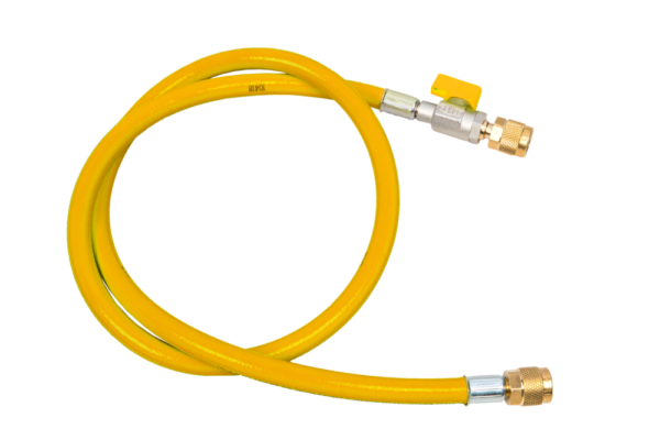 Täyttöletku Refco CA-CL-60-Y 150 cm sulkuventtiilillä