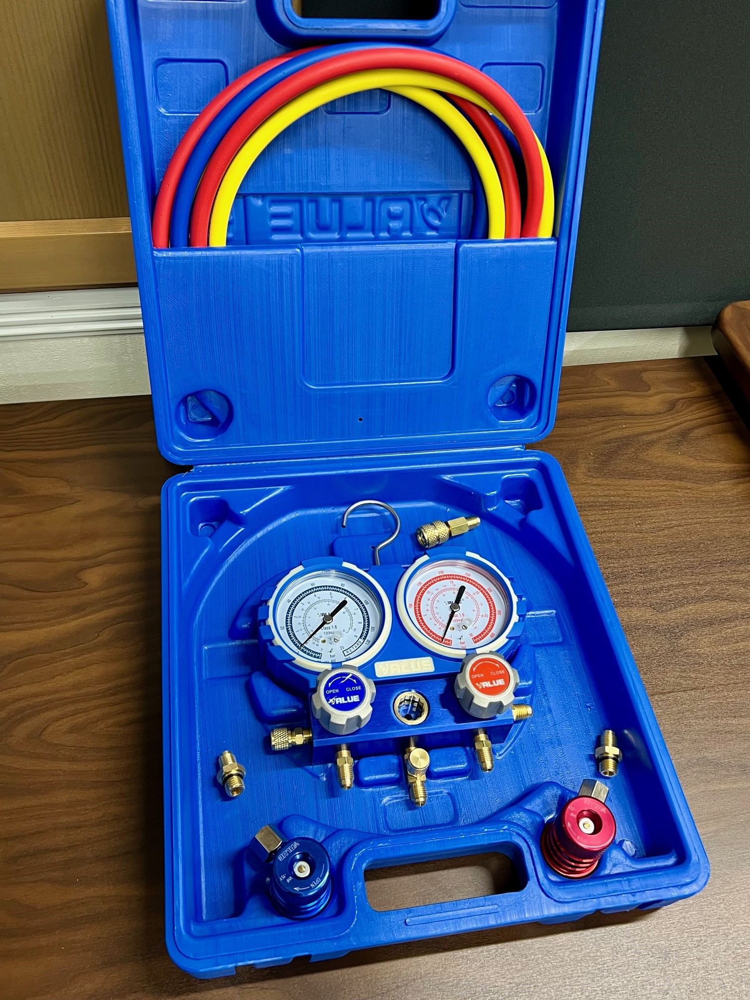 Huoltomittarisarja Value VMG-2-R1234yf 2-tie